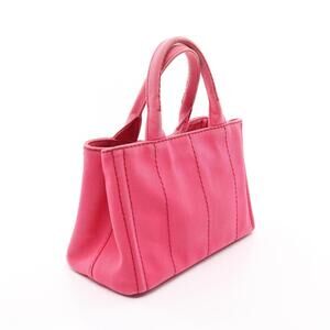 Prada Canvas Pink CANAPA Tote Bag